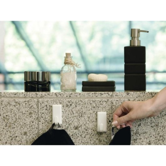 Gancio da cucina Tesa metallico 2 pezzi