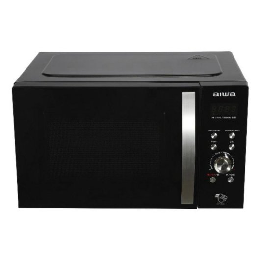 Mikrowelle Aiwa MW-230DG/BK 23 Liter 800W mit Grill und Drehteller
