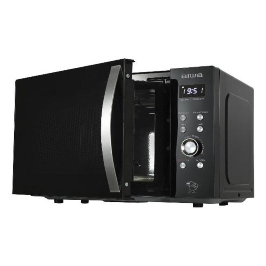 Mikrowelle Aiwa MW-230DG/BK 23 Liter 800W mit Grill und Drehteller