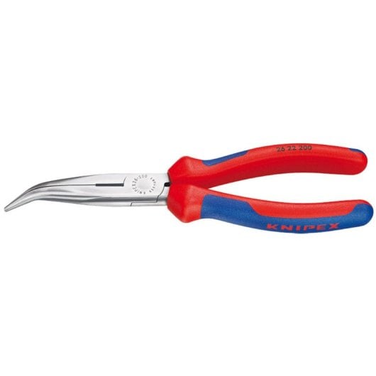 Alicate Diagonal de Corte Knipex 26 22 200 mm Acier Bleu Rouge