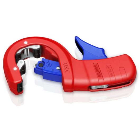Rohrschneider Knipex 90 23 01 BK Blau/Rot Stahl Kunststoff
