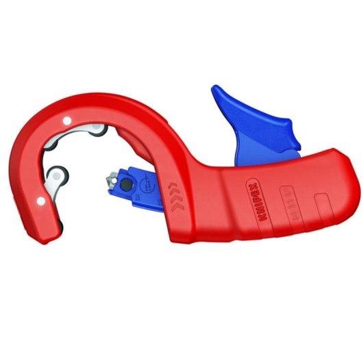 Rohrschneider Knipex 90 23 01 BK Blau/Rot Stahl Kunststoff