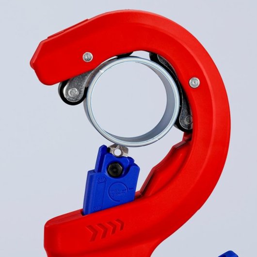 Rohrschneider Knipex 90 23 01 BK Blau/Rot Stahl Kunststoff