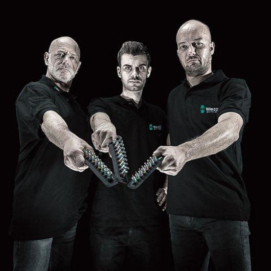 Juego de enchufes Wera Belt A 2 1/4" Métrico 8 cabezales