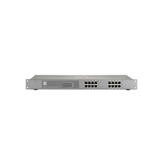 Comutador LevelOne FEP-1612 16 portas Fast Ethernet PoE 480W
