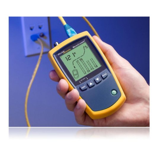 Comprobador de cables Fluke MicroScanner² RJ-11 RJ-45 LCD