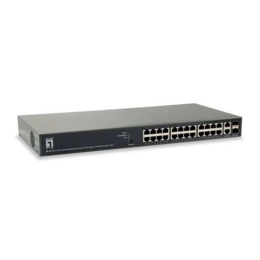 Switch Level One GEP-2651 L3 24 porte Gigabit Ethernet PoE montaggio rack