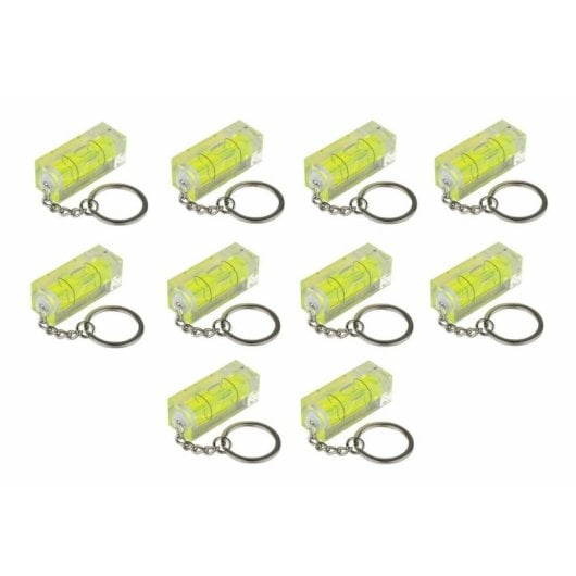 Nivel de bolsillo Kabelmeister TOOL-003-10 0,04 m transparente amarillo 15 mm