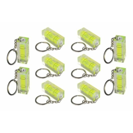 Nivel de bolsillo Kabelmeister TOOL-003-10 0,04 m transparente amarillo 15 mm