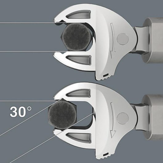 Clé à crochet réglable Wera 7880 Joker L 16-19 mm