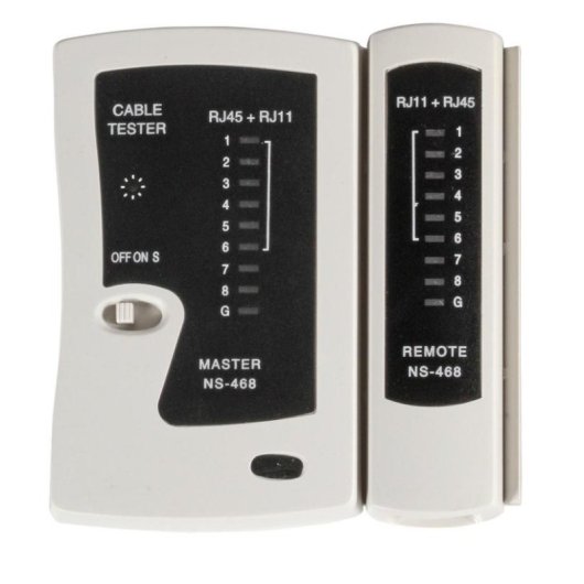 Testatore di cavi EFB Elektronik 39919.1V2 RJ-11/RJ-12/RJ-45 con schermo