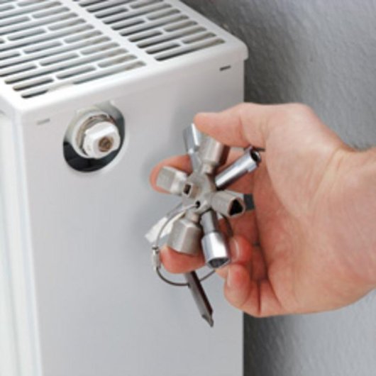 Chave para armários Knipex 00 11 01 Aço inoxidável 10 cabeçalhos