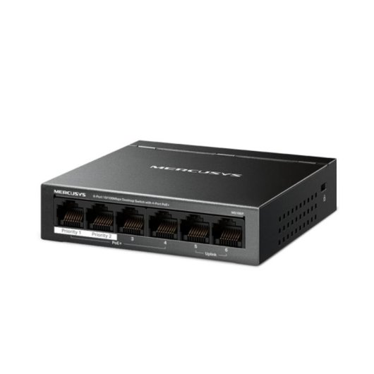 Switch Fast Ethernet PoE Mercusys MS106P