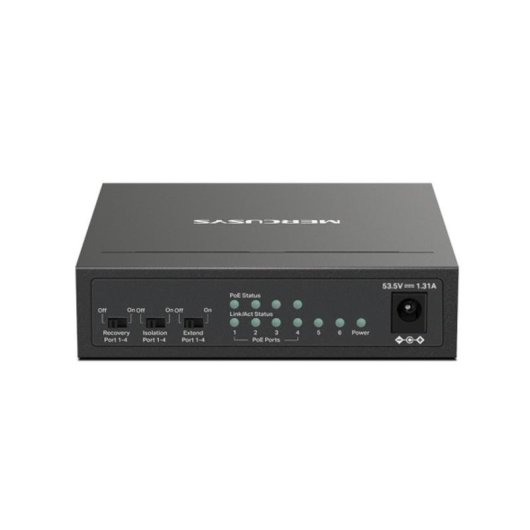 Switch Fast Ethernet PoE Mercusys MS106P