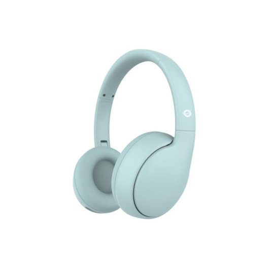 Auriculares Conceptronic PARRIS04B sans fil et filaire Bluetooth pour appels et musique bleu clair
