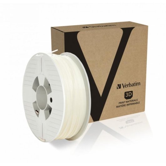 Filamento PLA Verbatim 55326 Blanc 2,85 mm 1 kg Compatible Universel