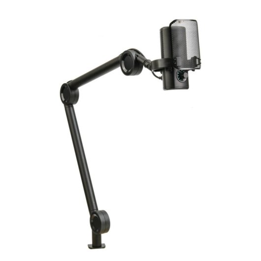 Micrófono Aiwa PDMA-10 USB alámbrico con filtro antipop y control giratorio