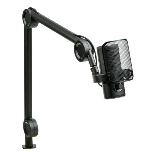 Micrófono Aiwa PDMA-10 USB alámbrico con filtro antipop y control giratorio