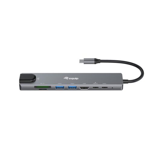 Base Replikator für Ports Equip 133497 USB-C 100 W Ethernet 1000 Mbit/s