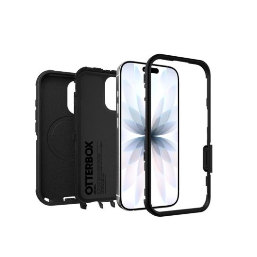 Funda para móvil OtterBox Defender Pro MagSafe Cover Polycarbonat Schwarz für iPhone 17