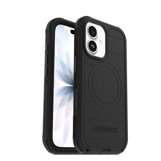 Funda para móvil OtterBox Defender Pro MagSafe Cover Polycarbonat Schwarz für iPhone 17