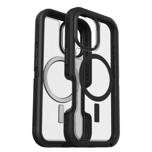 OtterBox Defender Series XT Hülle PC und TPE Schwarz Transparent für iPhone 16