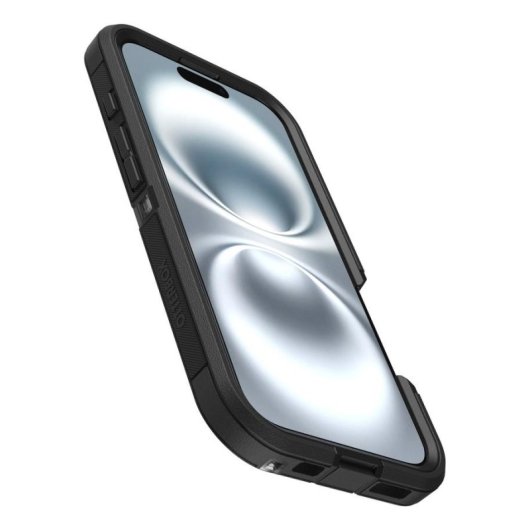 OtterBox Defender Series XT Hülle PC und TPE Schwarz Transparent für iPhone 16