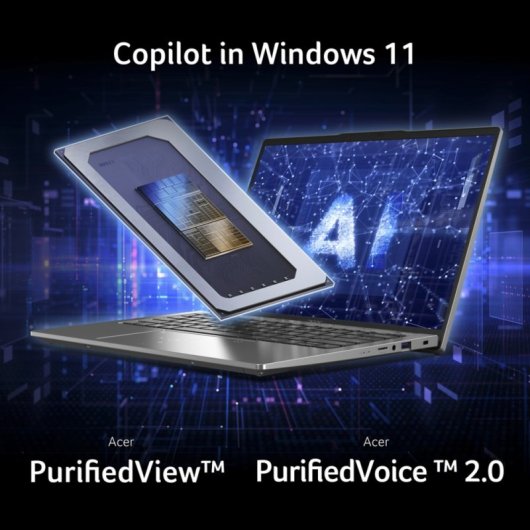 Portátil Acer Swift Go 14 SFG14-73-73EY 14" Intel Core Ultra 7 155U 16GB 512GB SSD Intel Graphics Windows 11 Home