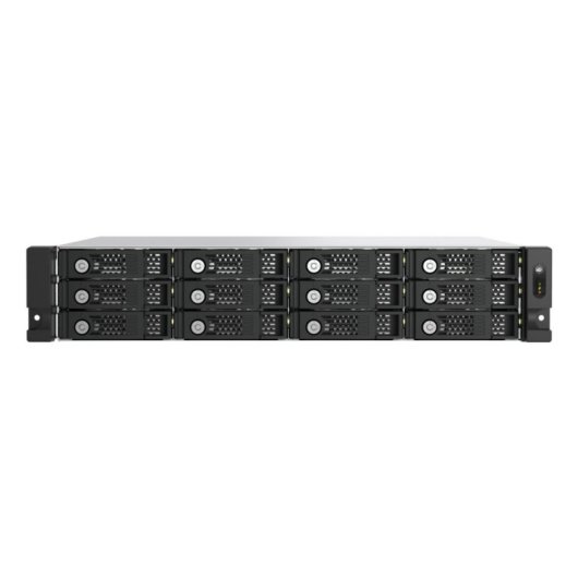 Caja PC QNAP TL-R1200PES-RP Rack 2U Métal Noir Gris Hot-swap