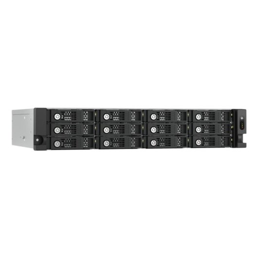 Caja PC QNAP TL-R1200PES-RP Rack 2U Métal Noir Gris Hot-swap