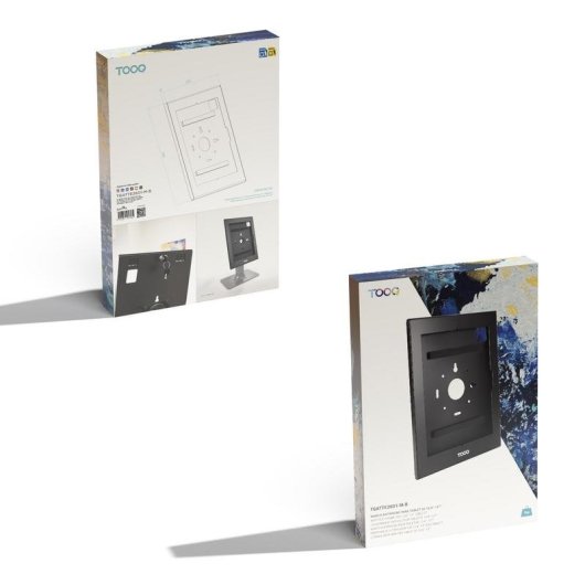 Marco Antirrobo TooQ TQATTE2601-M-B para Tablets 12,4” a 13” Negro