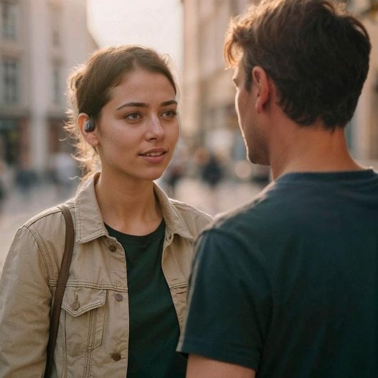 Auriculares Hama Spirit Open inalámbricos Bluetooth TWS para llamadas y música negros