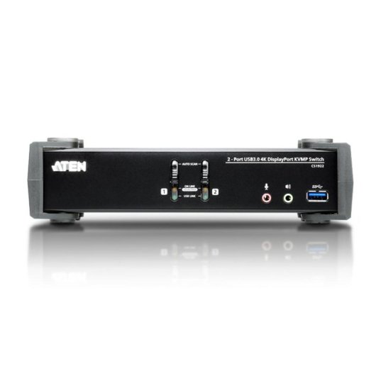 Switch KVM Aten CS1922 USB 3.0 4K DisplayPort 2 ports