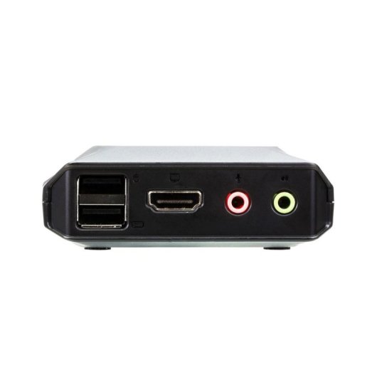 KVM-Switch Aten USB 4K HDMI 2 Ports mit Fernwähler