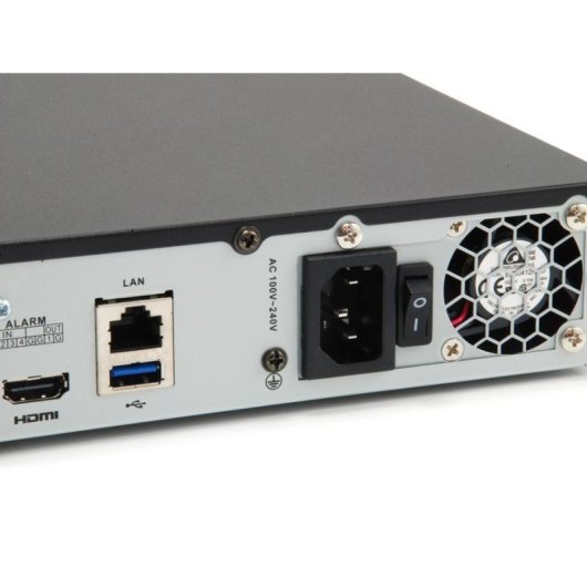 Registratore NVR per Telecamera IP LevelOne NVR-0508 8 canali 4K 12TB HDD PoE Ethernet