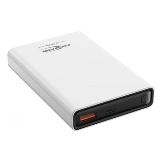 Batterie Externe Ansmann 1700-0156 10000 mAh Quick Charge 3.0 22.5 W Blanc