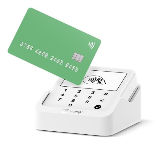 Terminal POS SumUp Solo Lite NFC Bluetooth Blanco