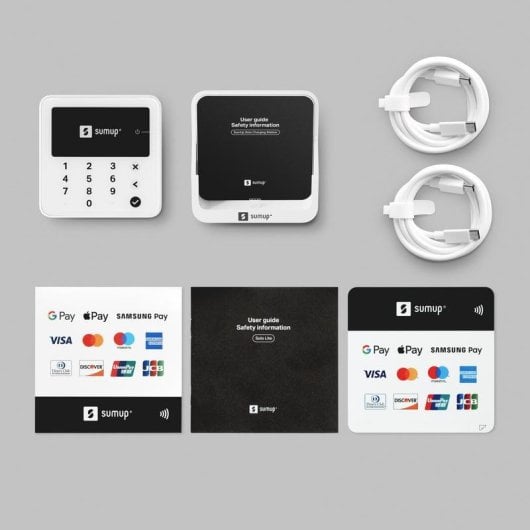 Terminal POS SumUp Solo Lite NFC Bluetooth Blanco