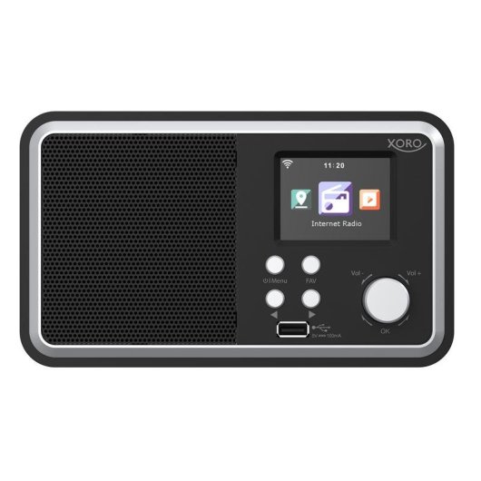 Radio Xoro XOR400909 Internet Digital DAB FM 3W