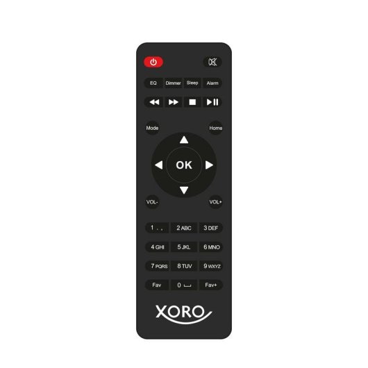 Radio Xoro XOR400909 Internet Digital DAB FM 3W