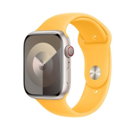 Correa Deportiva Apple Watch 45mm Jaune Solaire Talla S/M