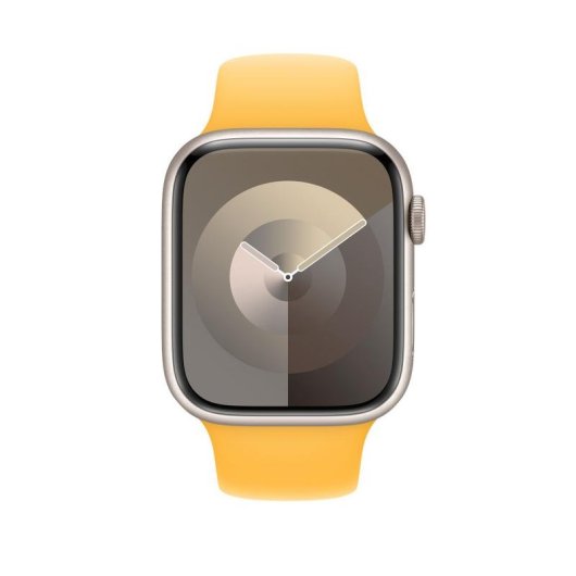 Correa Deportiva Apple Watch 45mm Jaune Solaire Talla S/M