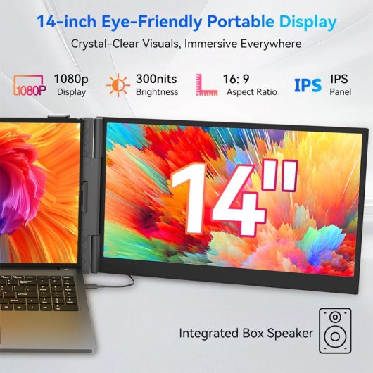 Blackview Dcm6 Pro Monitor Portátil 14" Fhd Ips Usb-c Anti-luz Azul