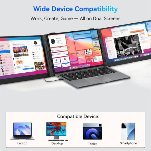 Blackview Dcm6 Pro Monitor Portátil 14" Fhd Ips Usb-c Anti-luz Azul