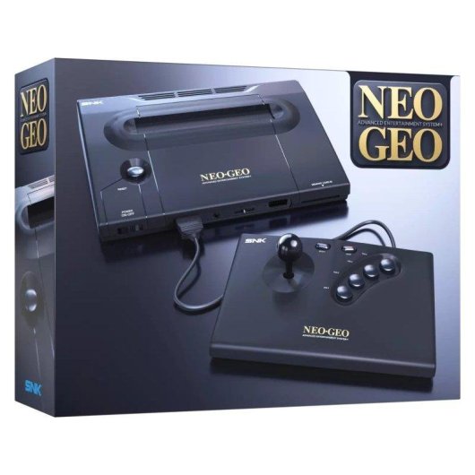 NEOGEO AES+ Edición Estandar Consola Retro Compatible con Cartuchos Originales + Arcade Stick