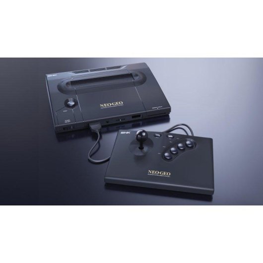 NEOGEO AES+ Edición Estandar Consola Retro Compatible con Cartuchos Originales + Arcade Stick