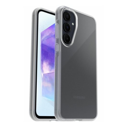 Funda pour mobile OtterBox React Cover polycarbonate transparent pour Galaxy A55 5G