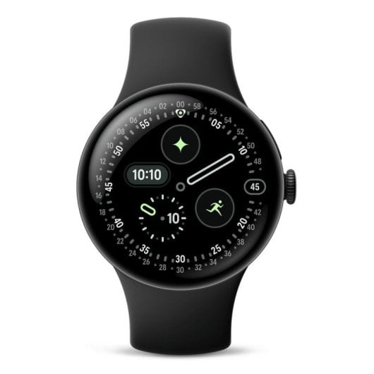 Google Pixel Watch 4 4G GPS 41mm AMOLED Noir S/L Étanche IP68 SpO2 Pulsomètre SOS