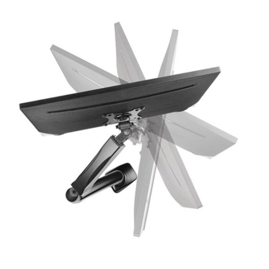 ICY BOX IB-MS303-T Soporte Monitor Abrazadera Mesa 17 a 32" VESA 75x75 a 100x100 Max 6,5Kg