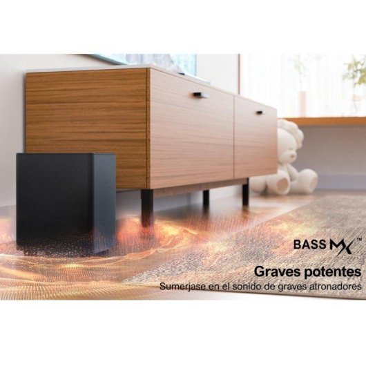 Soundbar Ultimea Poseidon D50 5.1 120W Bluetooth Subwoofer Kabellos